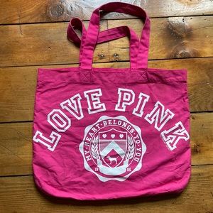 Pink by victoria secret tote bag